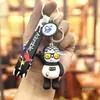Mode Trend Style Keychain Cool Panda Keychain Pendant Car Keychain Bag dekoration smycken Tillbehör Kreativa semestergåvor