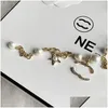 Bracelets de charme Bracelet Designer pour femmes Perles Mode Tendance Ornements Fête Cadeaux d'anniversaire Drop Livraison Bijoux Dhjnk