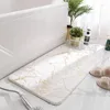 Tapis de bain tapis de sol de chambre à coucher | Tapis de sol antidérapant en peluche, tapis de salon, paillasson de salle de bains Super absorbant