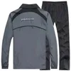 Herren-Trainingsanzüge, Frühlings- und Herbst-Anzug, Jacke, Sportbekleidung, 2-teiliges Jacken- und Hosen-Set 231212