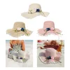 Cappelli a tesa larga in paglia da donna, alla moda, comodi, leggeri, da spiaggia, alla moda estiva, per viaggi regalo e vacanze