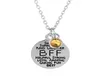 Всего 10 шт. лот BFF Коллаж Ожерелье с подвеской персонализированное ожерелье Камень Ожерелье с подвеской для друга ювелирные изделия Gift2985246