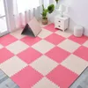 Play Mats 1cm Thick Baby Play Mat EVA Foam Puzzle For Kids Rugs Toys Carpet for Childrens Interlocking Exercise Floor Tiles Carpet Rug Pad 231212