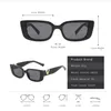 Sonnenbrille Retro Cool Small Frame Cat Eye für Damen 2023 Luxus Herren Fashion Jelly mit Metallscharnieren 231212