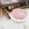 Makeup Sponges Loose Powder Box Plastic Container Refillable Case Women With Puff (10g)