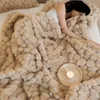 Coperte di lusso soffice pelliccia morbida per il calore invernale Letto super confortevole Coperta calda di fascia alta per divano