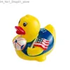 Bath Toys 20st Duckies for Kids Bath Birthday Baby Duschar Pool Aktivitet Bulk Foloating upprätt gummi anka badkar badt leksaksgåva Q231212