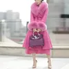 女性の毛皮2023爆発的なウールハイエンドジャケット模倣カラーツイードファッションコットン衣料品のトレンド