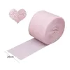 Presente Envoltório 5mx20cm Rosa HeartShape À Prova de Choque Bolha de Ar Rolo Favores Favores Presentes Filme Protetor Embalagem Decoração de Casamento Membrana 231211