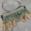 Tornozeleiras Boho Original Sapato Pena Fivela Acessórios DIY Combinação Decoração para Bota Charms Pulseiras Mulheres Presentes 231211