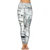 Pantalon actif Spaper œuvre Yoga Vintage noir blanc Leggings de gymnastique Push Up élastique Sport mignon Design Legging idée cadeau