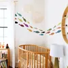 Wall Stickers Ocean Life Fish Decal Colorful Marine Decals Peel and Stick School of Decor Removable for Nursery 231212