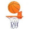 Bollar Hanger Hook Inomhus utomhus basketuppsättning med Net Ball Kid Basketball Sport Toy 231212