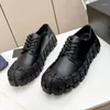 حذاء فستان مصمم فاخر Oxfords Lace-Up Men Wedding General Leather Rather Sharal