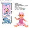 Brinquedos de banho bebê natação boneca verão à prova dwaterproof água elétrica bonecas crianças praia piscina água brinquedo móvel articulado bonecas elétricas q231212