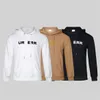 Mens Hoodie Designers Hoodie Homens Hoodies320G Circular Puro Algodão Suéter Versátil Luxo Casal Mesma Roupas M-3XL