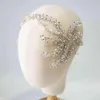 Vintage Kristal Bruidshaar Vine Hoofdband Antiek Zilver Luxe Bruiloft Hoofddeksel Kroon Mode Vrouwen Haaraccessoires CJ191226237B