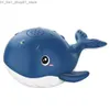 Jouets de bain bec électrique baleine utile facile à utiliser bec électrique à détection automatique jouet baleine accessoires de piscine Q231212