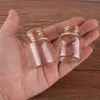 24 Stück 30 40 17 mm 15 ml Mini-Glasflaschen, kleine Gläser, Fläschchen mit Korkverschluss, Hochzeitsgeschenk 210330294t