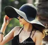 Fashion Sun Hat Women039S Floppy Hats Foldbara Wide Large Brim Floppy Bucket Hat Summer Beach Sun Hat Cap8252281