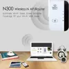 Routrar 300 Mbps WiFi Repeater Wireless Expander Access Point WiFi Router 802.11nb Signal WiFi Boosters förlänger förstärkare Repeater Range