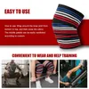 Kniebeschermers 1 paar Crossfit Heren Fitness Gewichtheffen Sportband Compressie Mouwbandage Krachttraining Squat Wraps