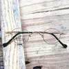 Vintage petit ovale rond pur titane montures de lunettes pleine jante super léger lunettes optiques hommes femmes myopie lunettes mode Su225i