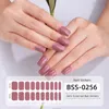 Bandes d'ongles en Gel à paillettes argentées, sans lumière UV et autocollants pour ongles en Gel, enveloppes complètes pour femmes, filles et enfants, bricolage, 20 pièces