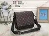 Avenue Sling Bag Designer Bolsa De Ombro De Couro Genuíno Mans Cruz Corpo Bolsa Hobos Bolsa Cinto Saco Bumbag Cintura Em Relevo