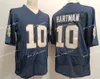 NCAA Notre Dame College Football Jerseys 10 Sam Hartman 7 Audric Estime 3 Joe Montana 스티치 New Men S-3XL Good Jerseys 최신 스타일