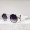 Occhiali da sole M311 Occhiali da vista da donna rotondi in acetato Fashion Brand SL Logo Occhiali da vista solari Uv400 dorati