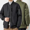 Men Quilted Jackets Winter Thick Quality Nylon Military Padded Jacket Men Army Green Warm Parkas Coat Male Bomber Flight Coats