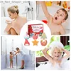 Bombe da bagno per bambini Confezione da 6 palline gassate naturali organiche con giocattoli da bagno all'interno di decorazioni per la casa naturali Set da bagno per calze Q231212