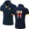 Рубашки-поло Мужская футболка для охоты и рыбалки JOHANN ZARCO № 5, футболки в стиле милитари с короткими рукавами, Джерси для гольфа, тенниса, спортивная одежда