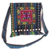 Evening Bags Vintage Hmong Tribal Ethnic Thai Boho Shoulder Bag Message For Women Embroidery Tapestry Tote Messenger Handbags