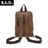 Backpack Mini Backpacks Women Multifunction Mochila Pockets Top Quality Canvas Urban Classic Small Brief Ipad Bags Strong Simple