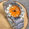 Relógios de pulso Monster S NH36 Diver Relógio Mecânico Homens Tandorio 200m Relógio de Pulso À Prova D 'Água 120 Cliques Bezel Aço Pulseira AR Sapphire Glass