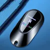 2023 kreative Touch Sensing USB Lade Dual Arc Pulse Feuerzeug Winddicht Elektrische Flammenlose Metall Zigarre Geschenk für Männer