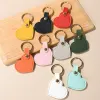 Neue modische herzförmige Schlüsselanhänger für Frauen und Mädchen, Liebes-Schlüsselanhänger, Ringe, niedlicher Schlüsselanhänger-Halter, Charm-Taschen-Geschenk