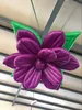 Gigantische opblaasbare zonnebloem luchtblaas Daisy met LED kleurrijke lichte partij decoratieve bloem ballon evenement podium decor reclame