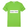 Herenpakken Gepersonaliseerde T-shirts DIY Print uw ontwerp SA07-2599