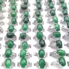 Natural Malaysia Jade Ring for Women Promotion Gift 50st/Lot grossistfri frakt