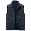 Gilets pour hommes en plein air gilet hommes décontracté gilet chauffant homme plus taille corps plus chaud randonnée vêtements de luxe thermique mode hommes chauffage manteau d'hiver 231212