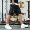 Herren-Shorts Sommer Cargo Shorts Männer Fashion Lti-Pocket Short Casual Hip Hop Baggy Kleidung Streetwear Kurzes Hosen loser Harajuku Short L231212