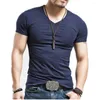 Abiti da uomo b8818 marchio mrmt maglietta da uomo 10 colori fitness t-shirt da uomo v collo maglietta uomo per abbigliamento maschio magliette s-5xl top