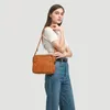 Avondtassen Crossbody Leren schoudertas en koppelingen Dames Drielaagse PU-tas Damestas met ritssluiting