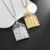 Pendant Necklaces Catholic Virgin Mary Portrait Cross Necklace For Men And Women Christian Prayer Amulets Jewelry Accessories