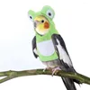 Abbigliamento per cani costume uccelli uccelli uccelli morbidi vestiti da rana pannolini da volo parrocchetti cacatiel cacatoo macaw conure