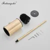 Toilet Brushes Holders Toilet Brush Holder Wall Mounted Multi-Colors 304 Stainless Steel Bathroom Toilet Brushes Cleaning Storage WB8706 231212