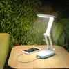 Table Lamps 4 Modes Dimmer Portable Led Desk Lamp Power Bank 2400mAh Battery Folding 3-Layer Body Light Rechargeable3119